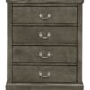 Elegant Traditional Storage Chest - Gray - Image 3