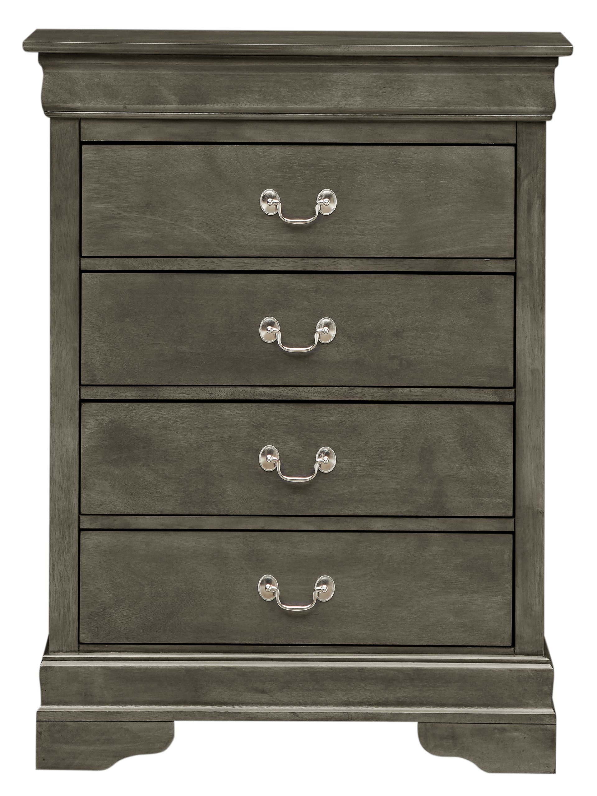 Elegant Traditional Storage Chest - Gray - Image 3