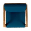 Kaleidoscope - Club Chair With Slat Paneling - Blue - Image 8