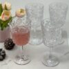 Paisley - Bpa Free Acrylic Wine Glass Set Unbreakable, 13Oz, (Set of 4) - Clear - Image 2