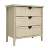 3 Drawer Cabinet, For Bedroom - Natural - Image 6