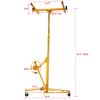 Heavy Duty Drywall Lift Panel Hoist Jack Lifter With Adjustable Height And Safety Features - Yellow - Image 13