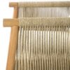 Modern Outdoor Woven Lounge Chair With Solid Wood Frame And Polyester Cushions - Teak - Image 9