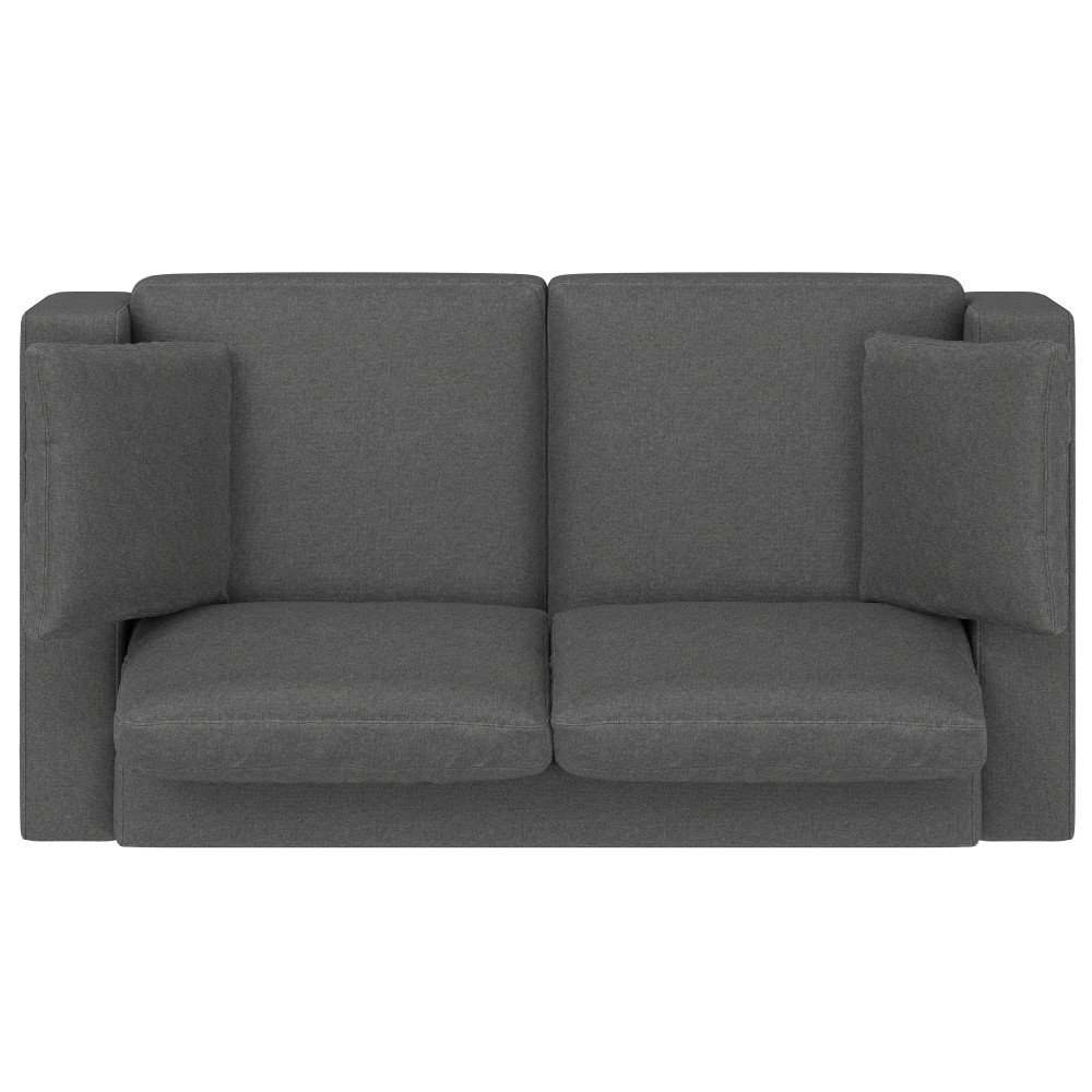 Charlie - Deep Seater Sofa - Dark Gray - Image 4