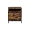 Juvanth - Rustic Nightstand - Oak - Image 3