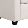 Sectional Sofa Couch Sofa Bed U-Shaped Sofa With Two Movable Ottoman And Three USB Ports For Living Room - Beige - Image 20