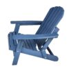 Oversize Outdoor Folding Adirondack Chair, Patio Chair For Garden Backyard Porch Pool Deck Firepit - Blue - Image 10