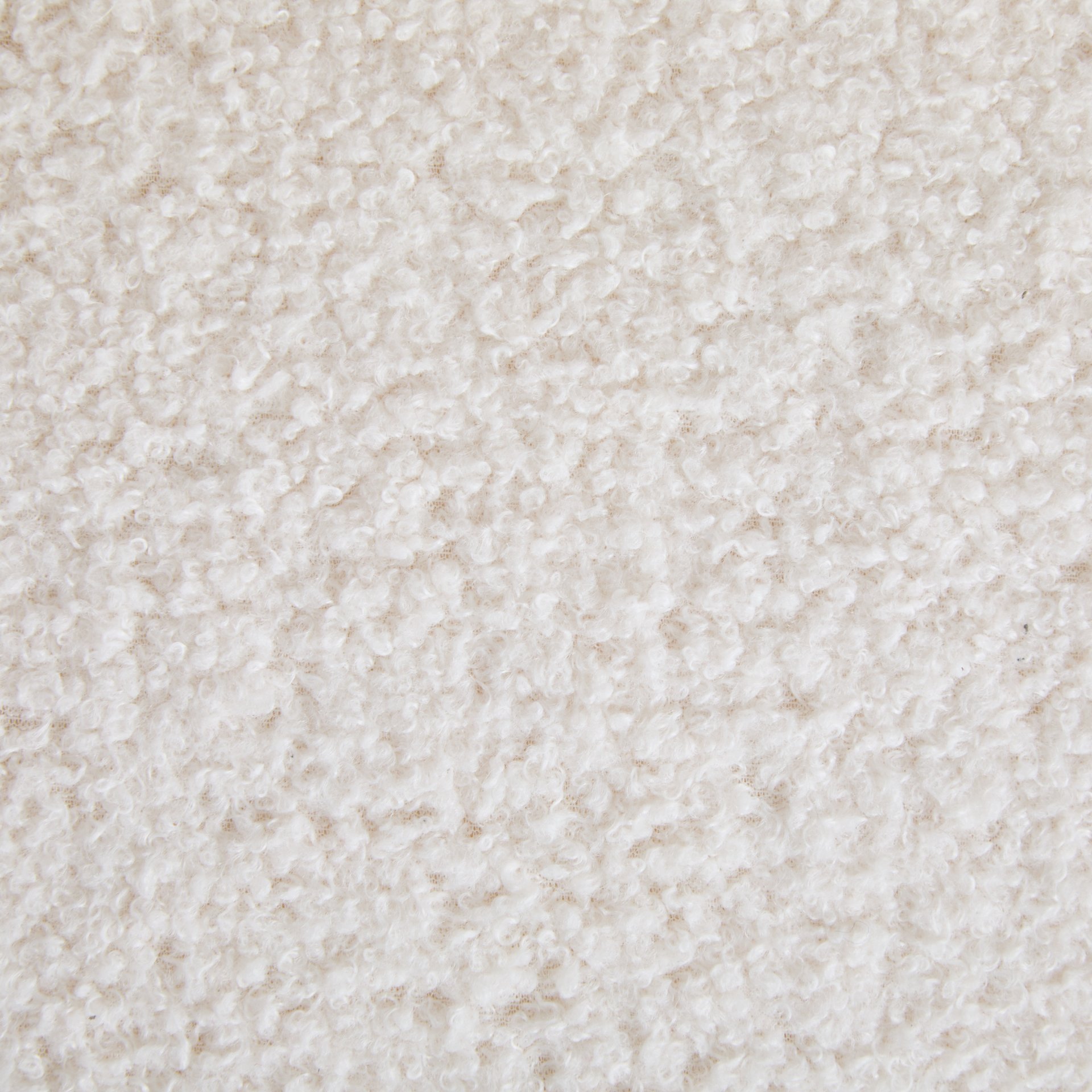 Modern Boucle Lounge Chair With Solid Wood Frame, Soft And Durable Boucle Upholstery - Beige - Image 9