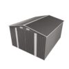 Large Metal Garden Shed With Double Door And Windows Waterproof Tool Shed - Gray - Image 14