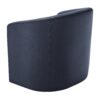 Ardena - Modern Swivel Barrel Chair - Blue - Image 12