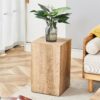 Modern Coffee Table With Light Wood Texture And Stylish Design - Natural Wood - Image 2