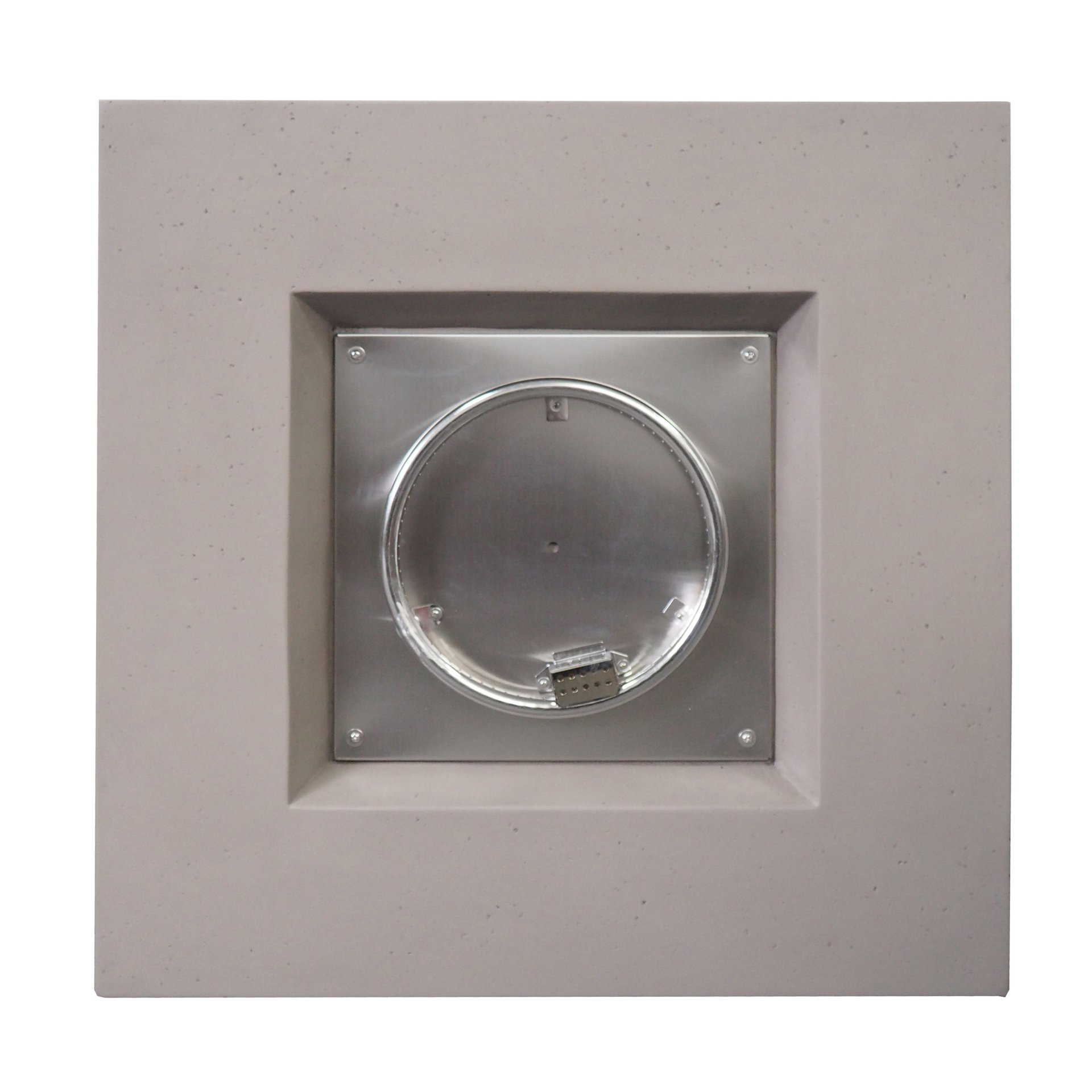 Aidan - Square Fire Pit 40, 000 Btu Magnesium Oxide - Light Gray - Image 12