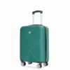 2 Piece Luggage Sets Lightweight Suitcase, Spinner Wheels, (20/14) - Dark Green - Image 10