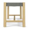 Dahlia - Outdoor Indoor Bench - Gray - Image 2