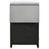 Versatile Outdoor Cabinet With Folding & Expandable Work Surfaces, Ample Storage Space, And Lockable Wheels - Matte Black - Image 22