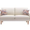 Bahamas - Sofa And 2 Chairs With 2 Throw Pillows - Beige - Image 4