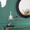 Aluminum Candle Holder With Marble Stand - Multicolor - Image 5