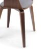 Lowell - Bentwood Dining Chair - Light Gray - Image 6