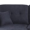 Sectional Sofa Bed - Dark Blue - Image 4
