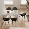 2 Piece Durable Single Chair With Mesh Hollow Out Design - Warm Gray - Image 16