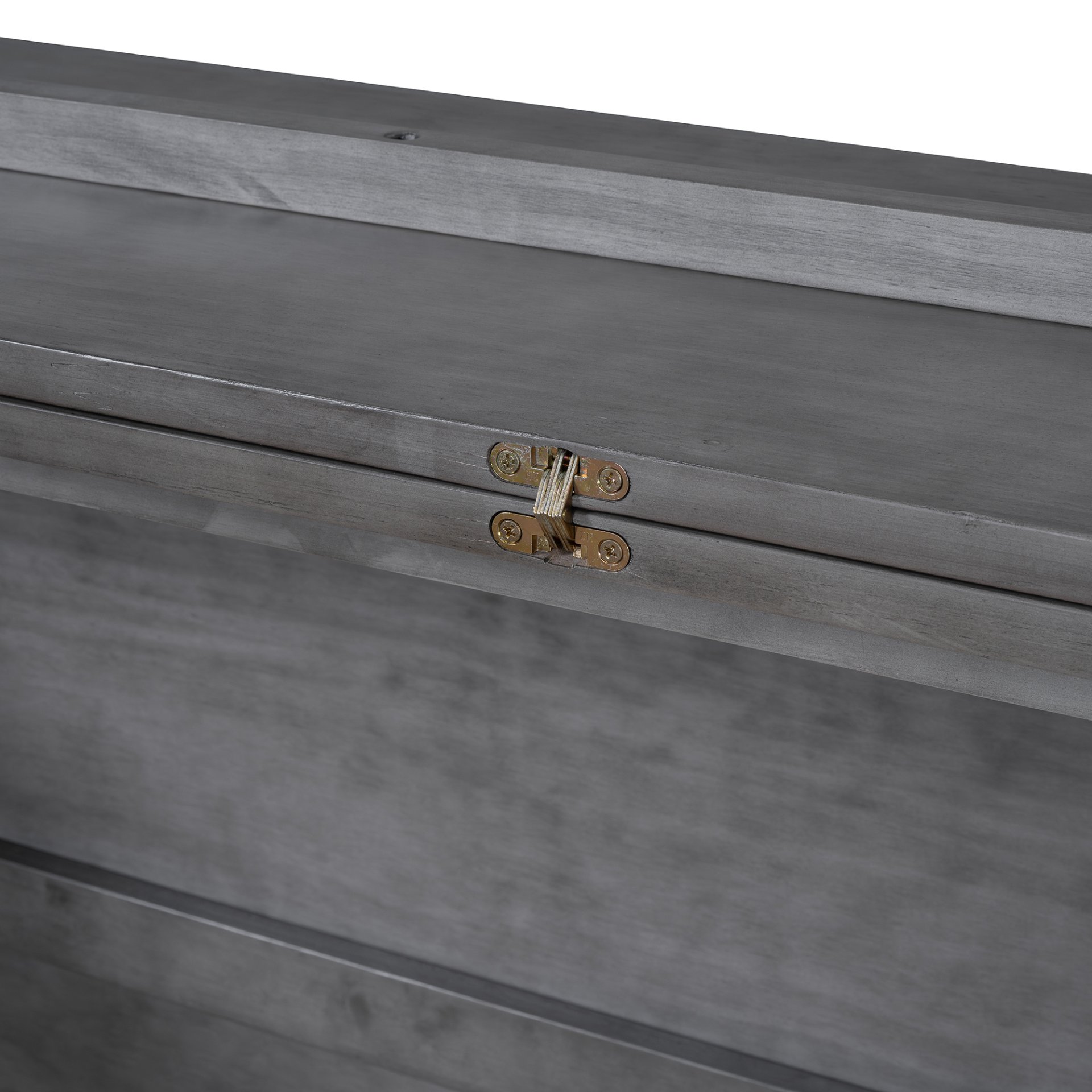 Queen Murphy Elegant Bed With Spacious Drawers - Gray - Image 6