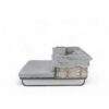 Outdoor Patio Daybed Rattan Daybed Outdoor Sunbed With Detachable Pillows For Patio, Backyard, Pool - Gray - Image 20