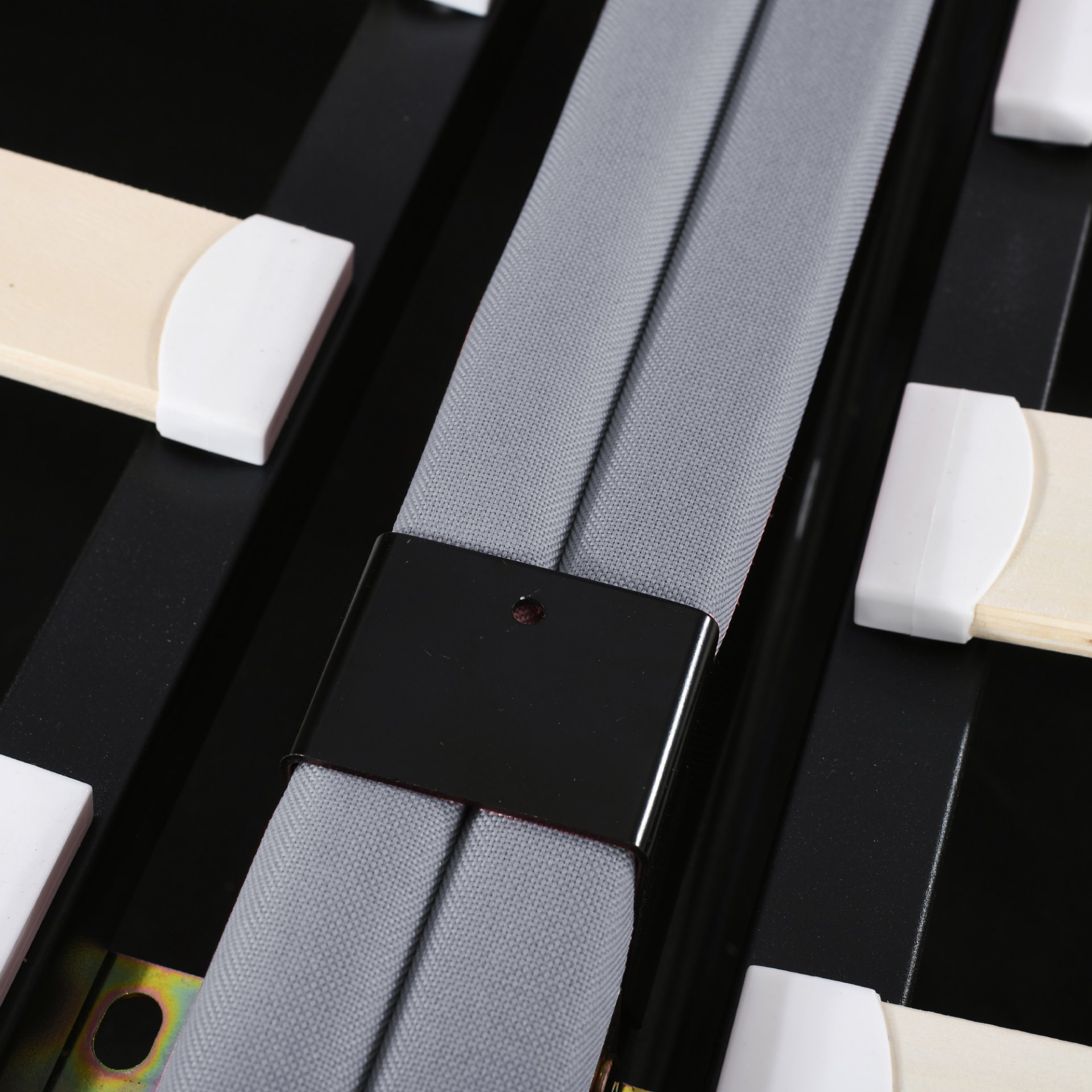 King Size Upholstered Platform Bed With A Hydraulic Storage System - Gray - Image 14