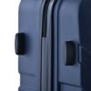 3 Piece Luggage Sets Lightweight Suitcase With Two Hooks, Spinner Wheels, Tsa Lock, (20/24/28) Navy - Image 19