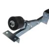 Durable Boat Trailer Bottom Support Bracket With Keel Rollers, 2204Lbs Capacity, Adjustable Height, Steel - Silver - Image 8