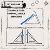 Xsl003 2.2M Kids Plastic Slide Indoor Freestanding Playground Equipment Children Plastic Slide Kids Indoor Slide - Blue - Image 8