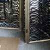 Room Divider, Herero 4 Panel Decorative Screen - Black - Image 3