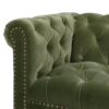 Alto - Tufted Chesterfield Sofa - Olive Green - Image 9