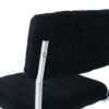 Modern Luxury Dining Chair With Metal Legs And Bow Design (Set of 4) - Black - Image 9
