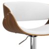Amery - Adjustable Swivel Bar Stool - White - Image 5