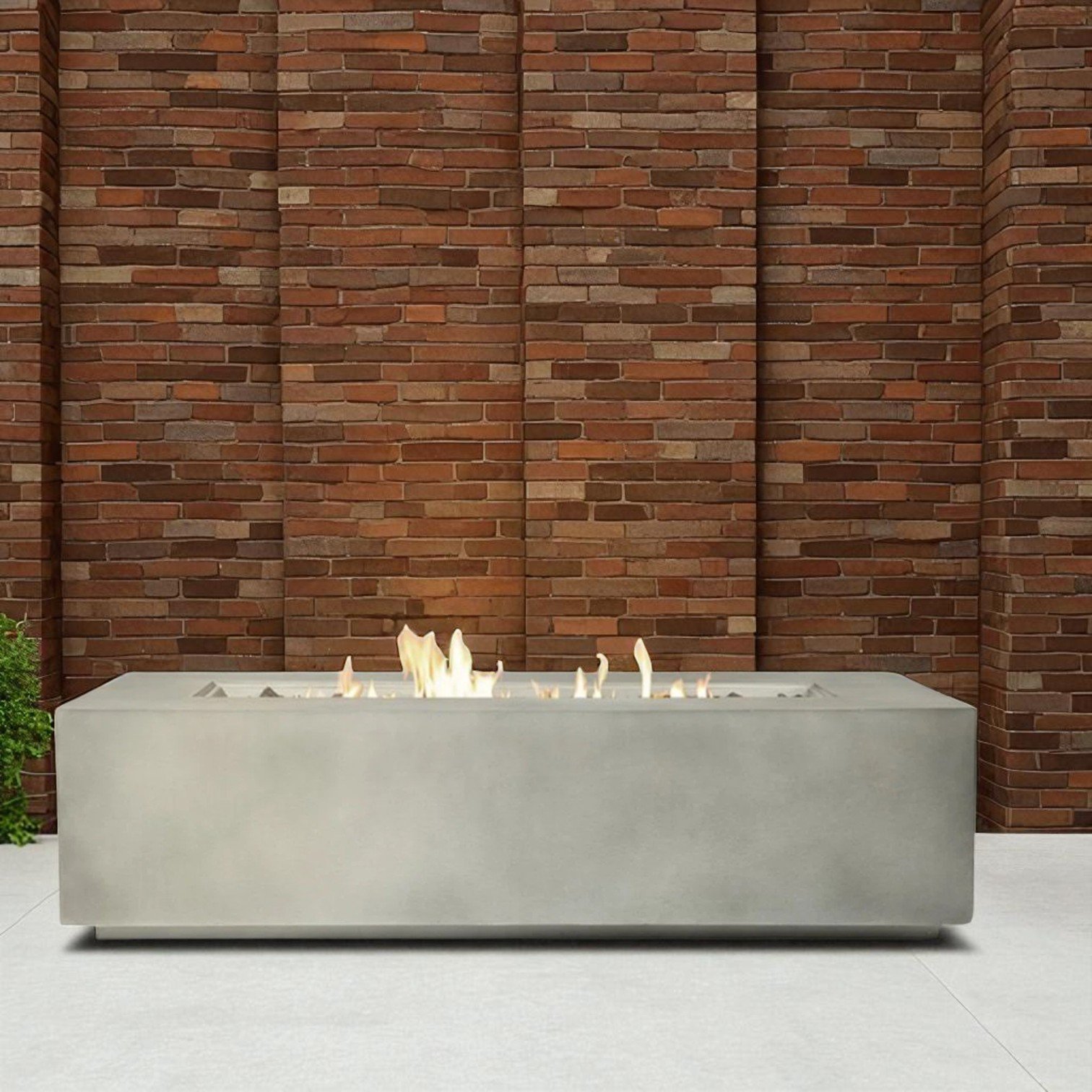 Propane / Natural Gas Fire Pit Table - Natural / Gray - Image 5