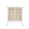 Cordoba - Dining Chair (Set of 2) With Acacia Wood Frame And Water Repellent Fabric - Beige / Yellow - Image 12