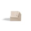 Cloud L Shape Modular Sectional Sofa With Ottoman, 3 Seater Convertible Couch - Beige - Image 12