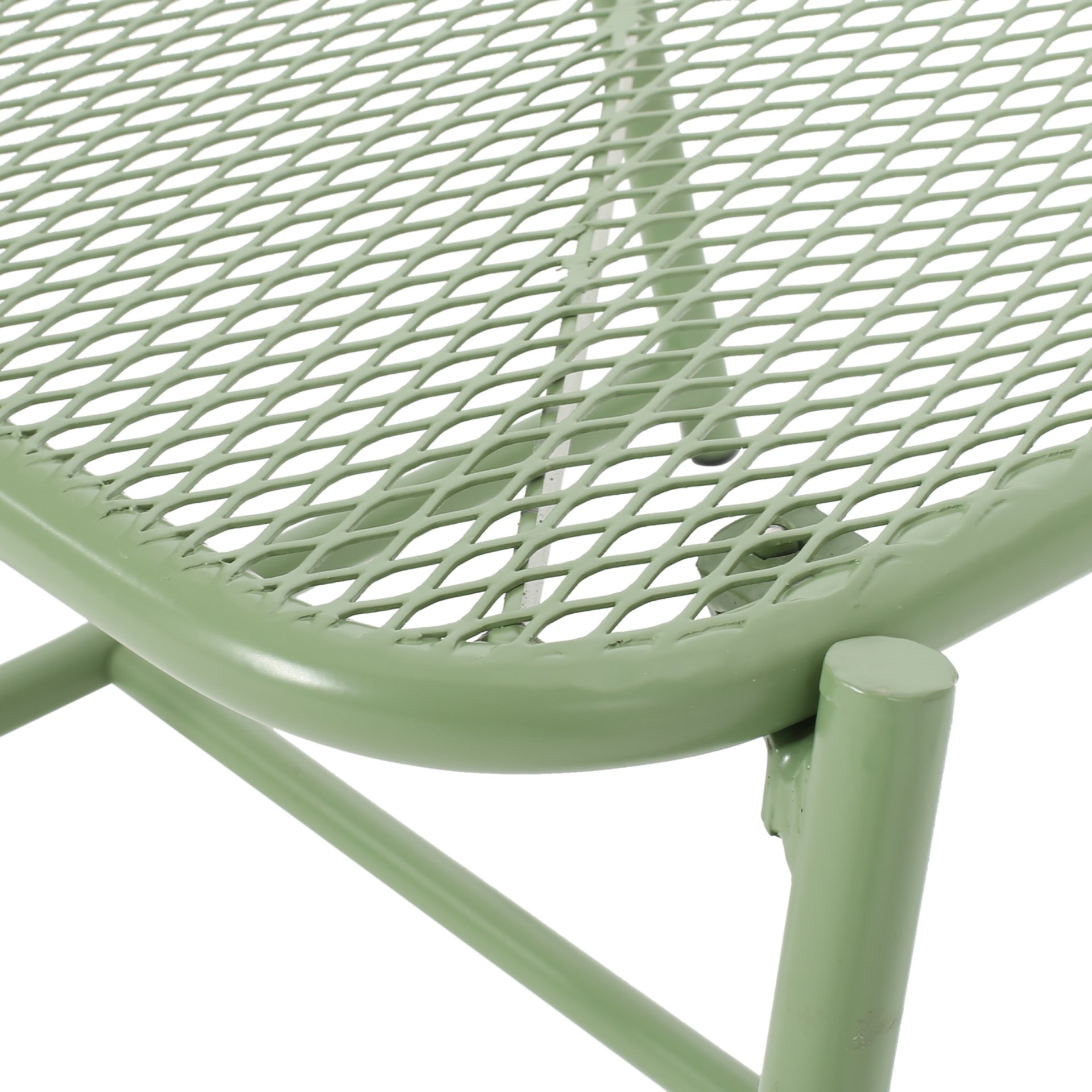 Kincaid - Modern Mesh Top Side Table - Green - Image 5