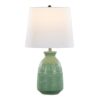 Claudia - Contemporary Lamp (Set of 2) - Sage Green / Polished Nickel / White - Image 3
