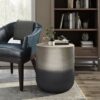 Nova - Metal Side Table - Silver Ombre - Image 5