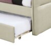Daybed With A Trundle - Tan - Image 2