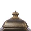 Mailboxs Residential The Court Large Capacity Letter Box, Outdoor Rainproof Postbox, Copper Color, Cast Aluminum - Copper - Image 9