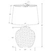 Lighting, Table Lamp, Concrete, Modern - Cream - Image 6