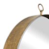 Round Mirror, Circle Mirror With Iron Frame For Living Room Bedroom Vanity, Entryway Hallway - Gold - Image 7