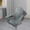 Outdoor Or Indoor Adirondack Chair - Walnut - Image 2