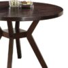 Drake - 5 Pieces Dining Room Set - Espresso / Gray - Image 4