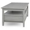 Warm Shaker - Coffee Table - Fog Gray - Image 3