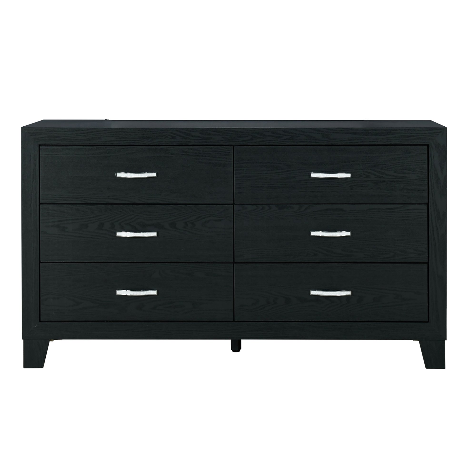 Carlos - 5 Pieces Queen Bedroom Set - Black - Image 10