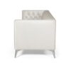 Contemporary 3 Seater Sofa & Button Tufted Design - Beige - Image 7