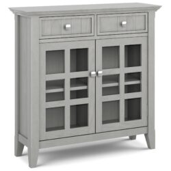 Acadian - Entryway Storage Cabinet - Fog Gray